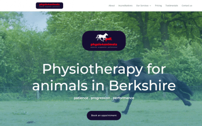 New website launch: Physio 4 Animals