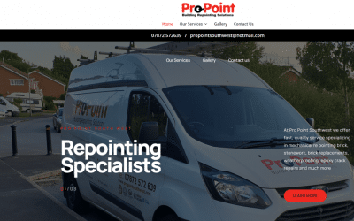 New website launch: Pro Point Southwest