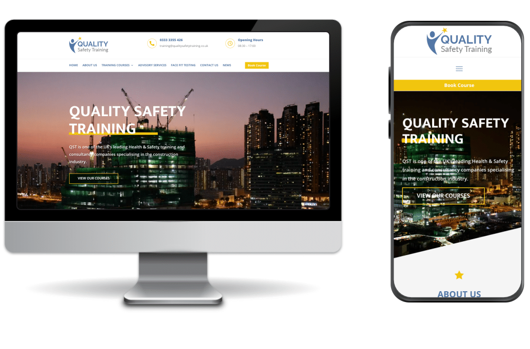 Quality safety Training website
