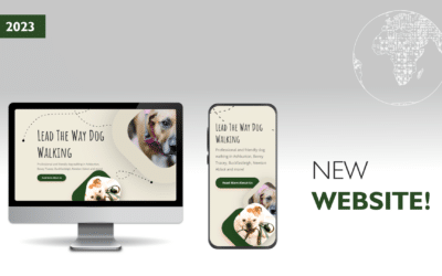 New website launch: Lead The Way Dog Walking