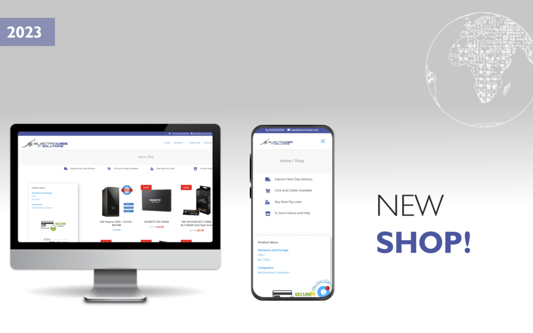 New eCommerce launch: Electrowise