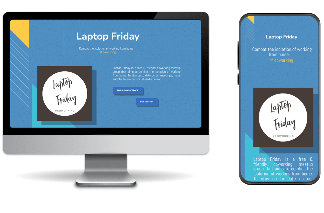 Laptop Friday website
